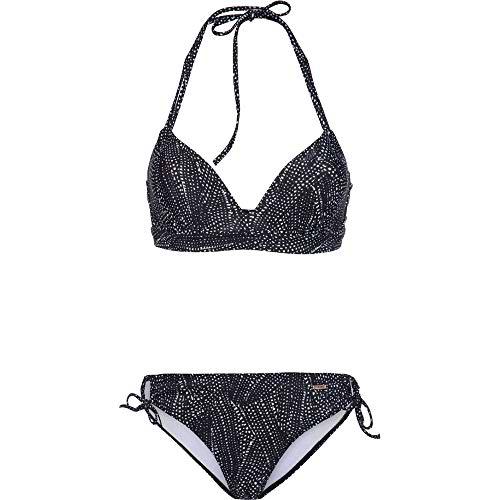 Protest Quest C Cup Bikini, Mujer, True Black, 42