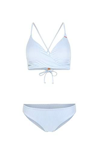 O'NEILL BAAY MAOI Bikini, Mujer, 35101 Blue Simple Stripe, Regular