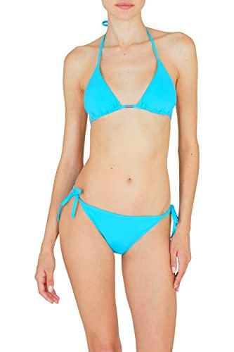 Emporio Armani Bikini para Mujer Conjunto, Turquesa, L