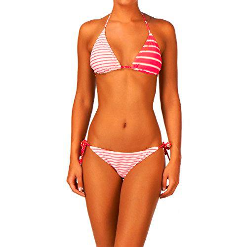 O'NEILL Bikini de Rayas triángulo para Mujer, Mujer