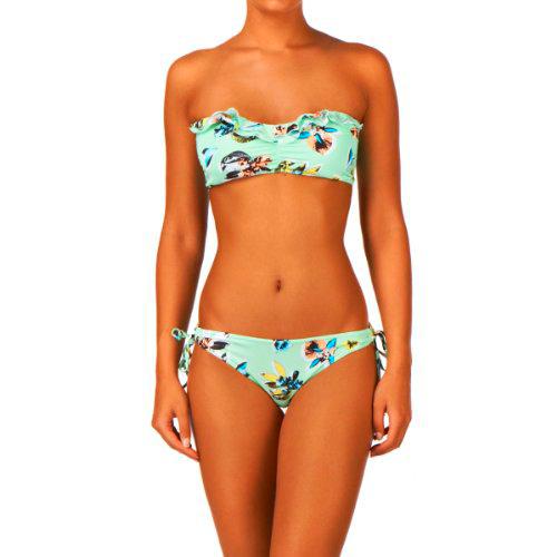 O'NEILL Bikini Flower Bandeau para Mujer, Mujer, Flower Bandeau Bikini