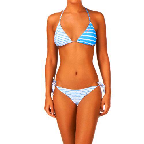 O'NEILL Bikini de Rayas triángulo para Mujer, Mujer