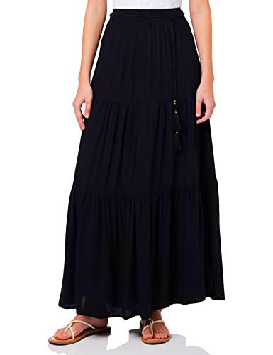 Springfield Falda, Falda Mujer, Negro (Black), L