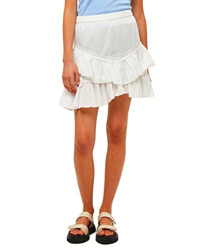 Desires Janet Skirt, Falda para Mujer, Blanco/White (0001 WHITE), XS