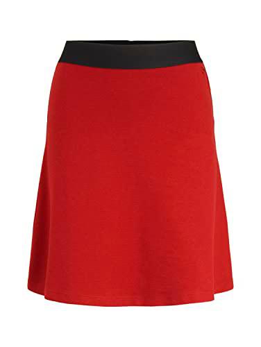 TOM TAILOR Señoras Falda básica 1034459, 27470 - Dark Maroon Red, 32