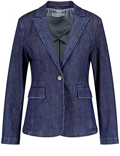 Gerry Weber 110003-31614 Falda, Azul Denim, 36 para Mujer