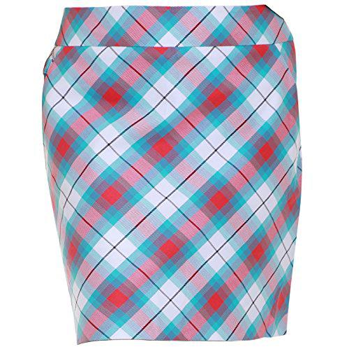 Royal &amp; Awesome Rock Well Plaid-Falda para Mujer pantalón de Golf