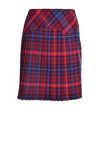 Tommy Hilfiger Lilly Skirt Falda, Rojo (Tommy Tartan Medium Red)