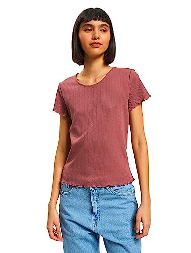 ONLY Onlcarlotta S/S Top Jrs Noos, marrón, S para Mujer