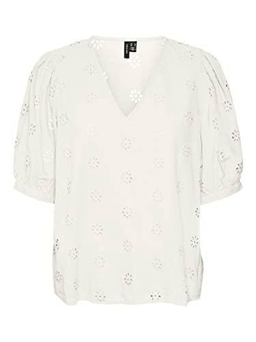 VERO MODA VMMAJA 2/4 V-Neck Top WVN Camiseta sin Mangas