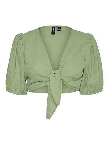 VERO MODA VMNATALI NIA 2/4 Knot Top WVN Camiseta sin Mangas