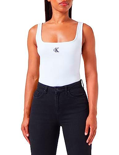 Calvin Klein Jeans Camiseta sin Mangas CK Rib Punto