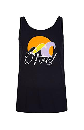 O'NEILL Luana Graphic Tank Top Camiseta, Mujer, 19010 Black out, Regular