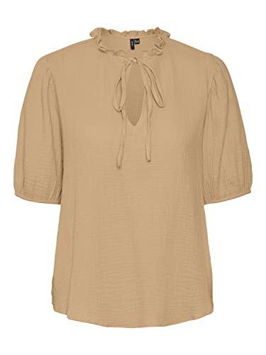 VERO MODA VMNATALI NIA 2/4 Wide Top WVN Camiseta sin Mangas