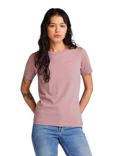 G-STAR RAW Top Core Slim Para Mujer, Púrpura (lt berry mist D23793-4107-8147), S