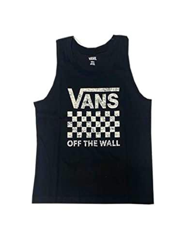 Vans Tanque de Caja de Bloqueo Camiseta de Tirantes Anchos