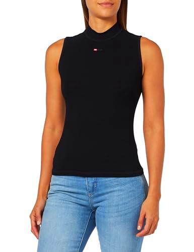 Diesel Shirt T-MOKKY-SL-MICRODIV Tank Top Black Black Black XL Mujer