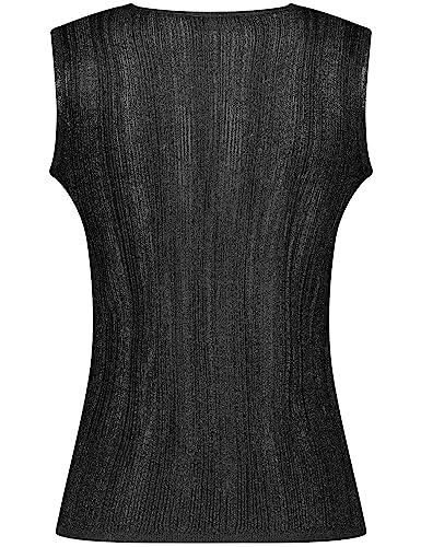 Taifun 372325-15204 Top, Negro, 38 para Mujer