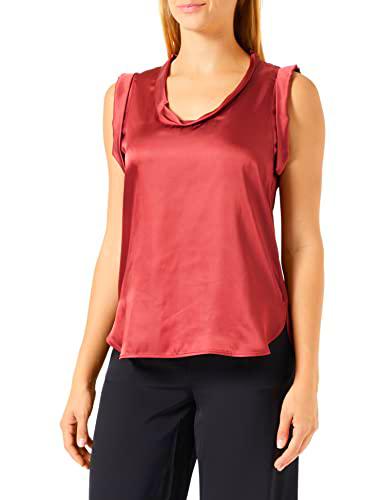 Sisley Top 52adlh00m Camiseta, Marrón 2t1, L para Mujer