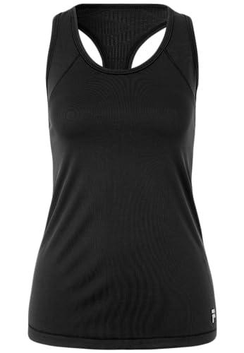 Fila Estantes Top, Negro, Extra-Small para Mujer