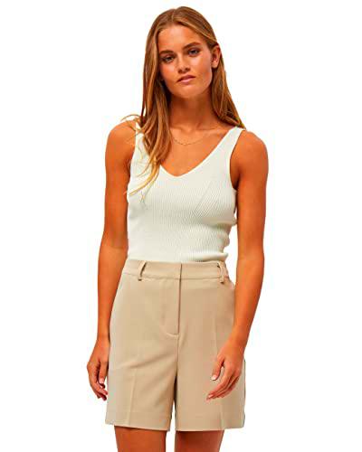 Minus Jessy Knit Top, Top para Mujer, Beige (476 Frosted mint), S