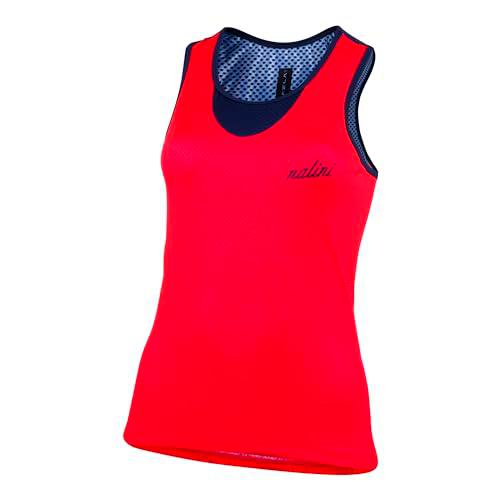 NALINI Tank Top Lady Vest, Fuxia/Azul, M para Mujer