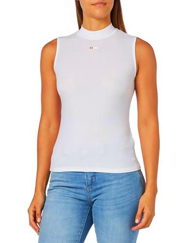 Diesel Shirt T-MOKKY-SL-MICRODIV Tank Top Bright White M Mujer