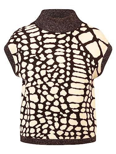 ApartFashion Tops/corpiño (Efecto/Punto), Negro-Crema