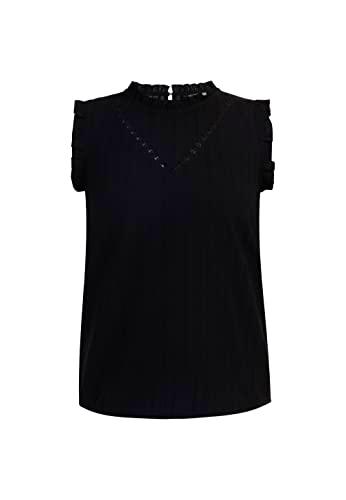 NALLY Blusa, Negro, M para Mujer