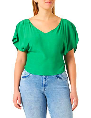 Pinko Temerario Top Crepe Marroquí Camiseta, X08_Amazonia