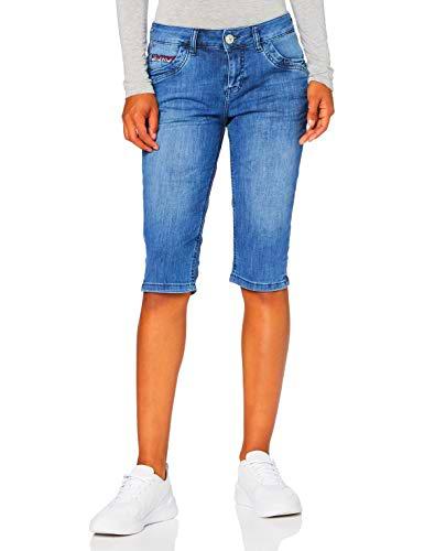 ATT Jeans Belinda Pantalones cortos de jean, Denim