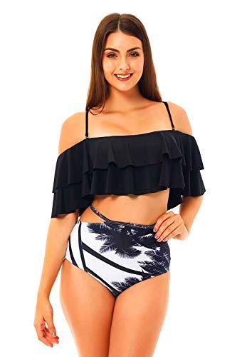 NUUR Bikini de Punto Trajes de baño para Mujer Push up Playa de Verano Bañador Mujer 2019 Bikini