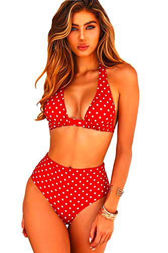 NUUR Bikini de Punto Trajes de baño para Mujer Push up Playa de Verano Bañador Mujer 2020 Bikini