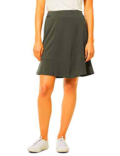 Street One 360688 Style Lou Falda, Verde Oscuro, 36 para Mujer