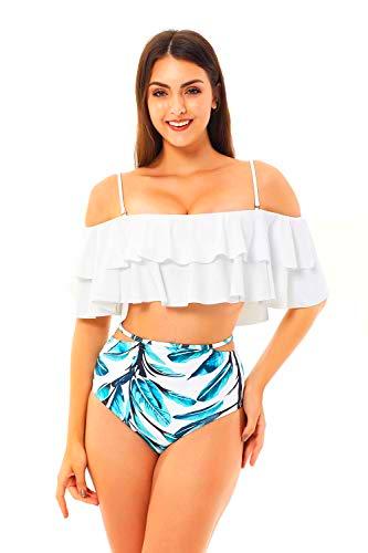 NUUR Bikini de Punto Trajes de baño para Mujer Push up Playa de Verano Bañador Mujer 2019 Bikini